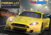 Parking Lot Illegal Race